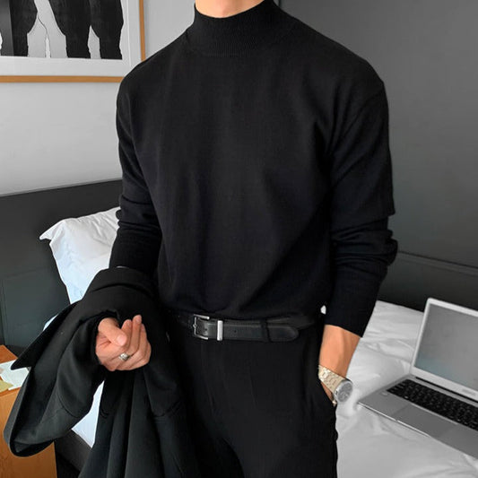 ELITE AND CO MENSWEAR ALLBLACK-SWEATER