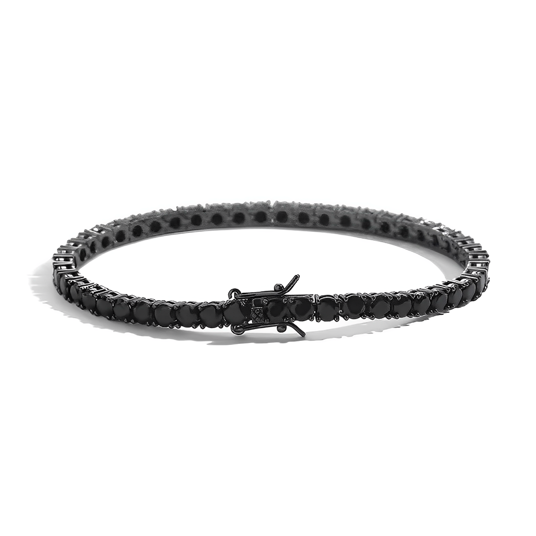 ELITE AND CO BLACK BRACELET
